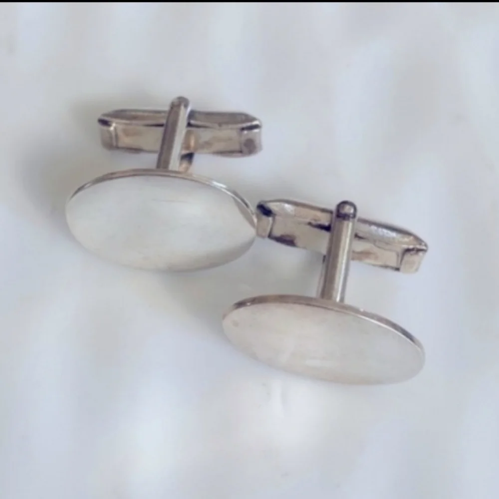 Silpada Sterling Silver Cutting Edge Cuff Links L1154